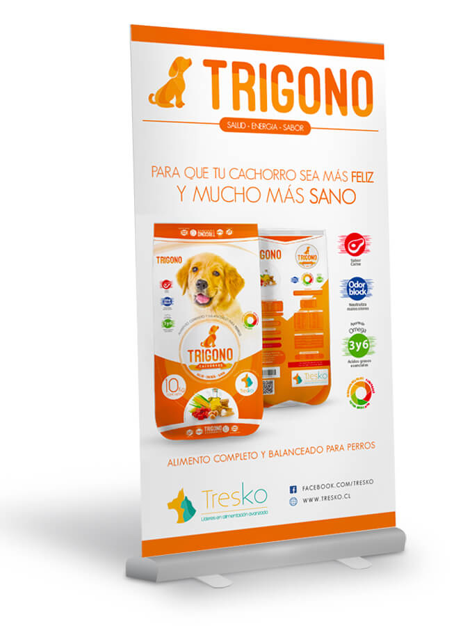 Tresko roll-up banner 1