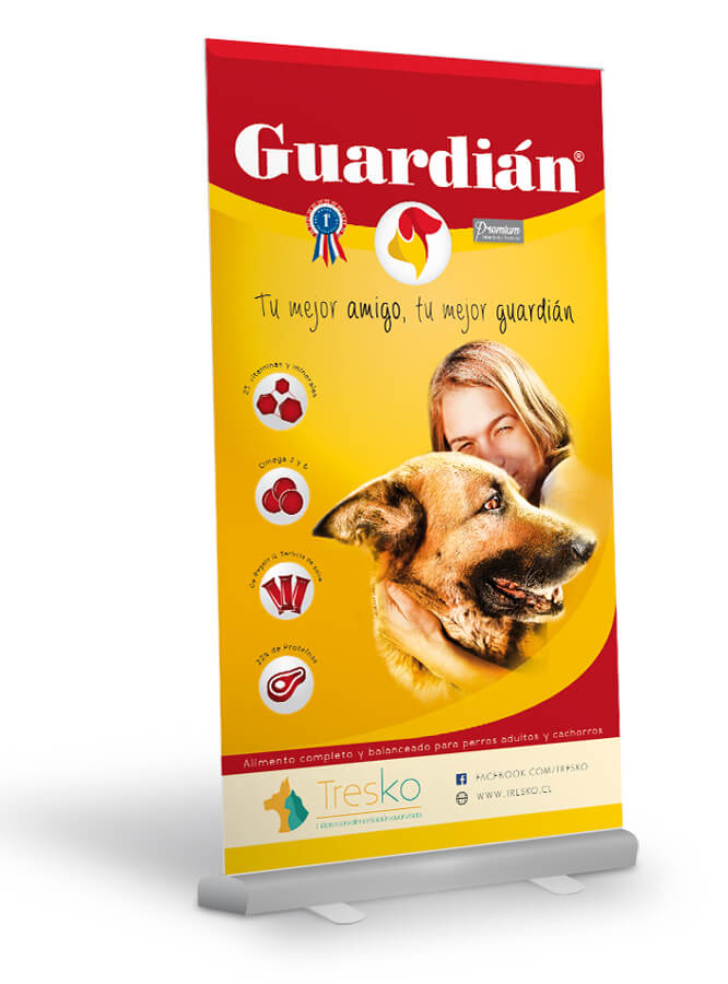 Tresko roll-up banner 4