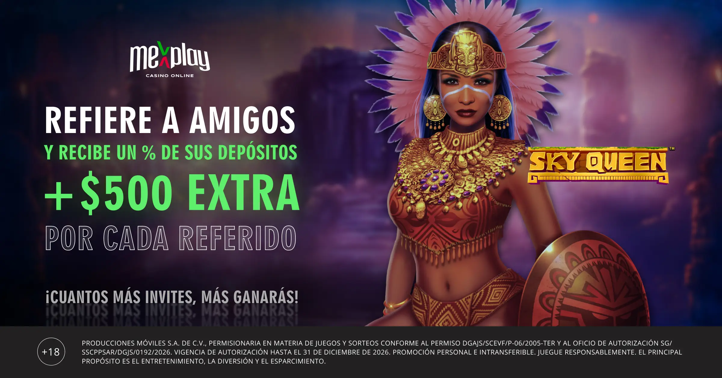 Mexplay — Refiere landscape