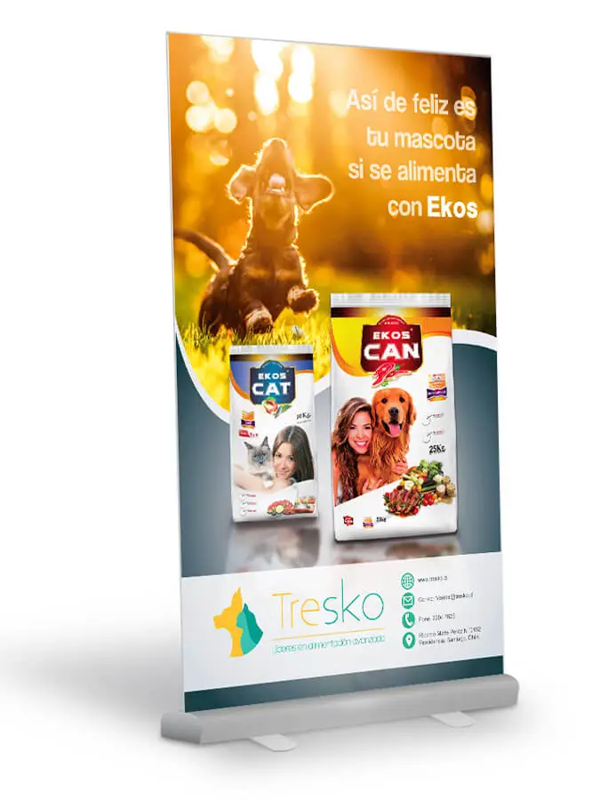 Tresko roll-up banner 3